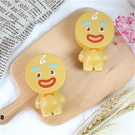 Squishy Gingerbread villain toy Slow Rising Simulation Slow Rebound squeeze Stress Reliever Toy