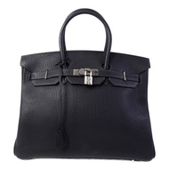 HERMES Togo皮革Birkin 35手挽袋Noir