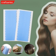 CRAFTSERIES 10pcs/bag 4.0*0.8cm Strong Invisible Waterproof Wig Tape with Remover Double Sided Repla