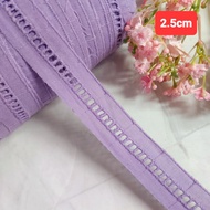 Coarse decorative lace, 3 colors, size 2.3 cm to 3.7 cm (5 meters)