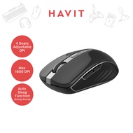 WIRELESS Mouse for Computer Laptop Wireless Silent Mouse 2.4 GHz 1600 DPI Havit Portable Mouse HV-MS951GT Gaming