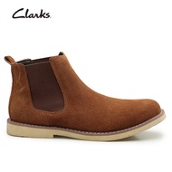 Clarks รองเท้าผู้ชาย รุ่น COURTLITE DBT2811752- สีน้ำตาล รองเท้าบูทหุ้มข้อผู้ชาย Mens Shoes Ankle Bo