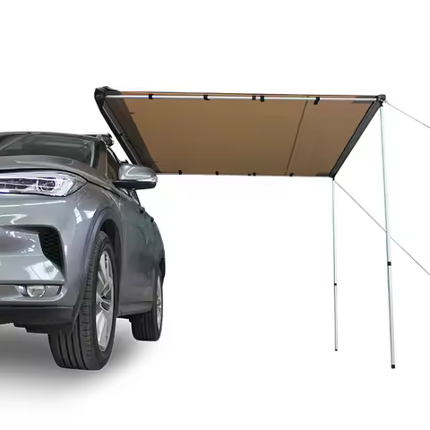 Popular Camping Retractable Offroad Car Roof Side Awning Tent 4X4/Rectangel Car Side Awning