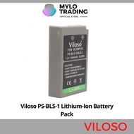 Viloso PS-BLS-1 Lithium-Ion Battery Pack (7.4V/1100mAh) For Olympus E-620 E-P2 E-P3 E-PL1 E-PL1s E-P