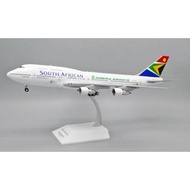 Ready Stock JC Wings 1: 200 South African Airlines B747-300 ZS-SAU Alloy Aircraft Model