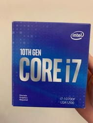 Intel i7 10700f 原廠風扇