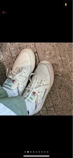 Reebok Club C85 Vintage  奶油 小白鞋