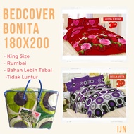 (BISA COD) SPREI BONITA DISPERSE 3D ORIGINAL MOTIF UKURAN 180 x 200 KING SEPRAI SEPRAY SEPREY SEPREI
