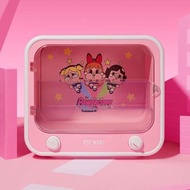 [全新現貨❗️In stock] Crybaby x 飛天小女警 Powerpuff Girls 電視機發光展示盒  盲盒展示櫃  TV Luminous Display Container