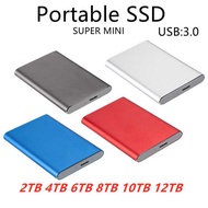 Mobile Hard Disk USB3.0 Interface External Mobile Hard Disk Expansion Capacity 2TB 6TB 8TB 10TB 12TB