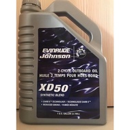 ❗️CLEAR STOCK❗️3.7L EVINRUDE JOHNSON 2T OIL FOR MOTORCYCLE AND OUTBOARD 2-CYCLE OIL RACING 2T TUTI C