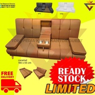 ANS Sofa Bed Kulit Elegan Sofa Tamu Minimalis 2 - 3 seater 180