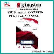 Kingston NV3 1TB PCIe 4.0 x4 M.2 NVMe SSD Hard Drive (SNV3S/1000G) - Genuine Product