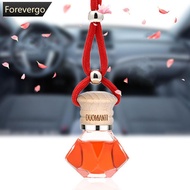 FOREVERGO 7ml Car Hanging Bottles Perfume Aromatherapy Refillable Air Freshener Diffuser Oil Fragran