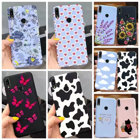 Huawei Y6 2019 Case Huawei Y6s Y6 Prime 2019 Silicone TPU Cover Soft Phone case For HuaweiY6 2019 MR
