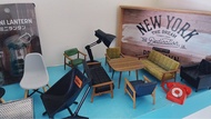 現貨 kenelephant 海洋堂 扭蛋（新版）迷你家具 椅子 沙發 KARIMOKU 60  模型