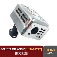MESIN MUFFLER ASSY GX160 GX200 MUFFLER SILENCER ENGINE GX160 GX200