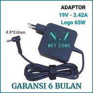 Charger Adaptor Asus Zenbook Pro 14 UX480F UX480FD UX480 Zenbook Pro Duo UX481F UX481 Logo 65W -NZON