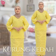 Kurung Kedah Size XS-2xl IKurung Kedah Songket I Baju Kurung cotton I Baju Muslimah