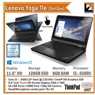 Lenovo ThinkPad 11e / Yoga 11e (1 YEAR WARRANTY T&C ) Core i3 (6th/7th) Gen 11.6" inch WIN 10 PRO