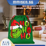 [mmisen.sg] Christmas Gift Bag Christmas Goody Bag Comfortable for Gift Decoration Packaging