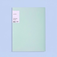 Bìa nhựa  File lá Clear Book nhiều màu đủ loại 20/40/60/100 lá file đựng tài liệu A4 nhiều ngăn-HAUS