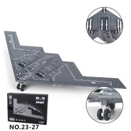 Bomber Jet B2 Spirit Stealth Bomber DIY Model Kit 3D Puzzle Simulation Airplane Miniature Collectibl