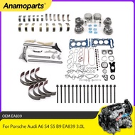 Engine Rebuild Kit Timing Chain Gasket Fit 3.0 L For Porsche Audi A6 S4 S5 B9 EA839 3.0L EA839