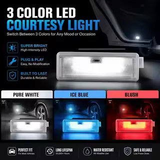 Car Interior footlights, door lights, atmosphere lights For BMW F10 F11 F20 F22 F25 F26 F30 F32 1 3 