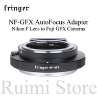 Fringer NF-GFX AutoFocus Lens Adapter Ring For Nikon F Lens to Fujifilm GFX Cameras GFX100 GFX100S G