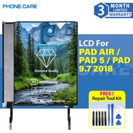 Lcd Compatible For PAD AIR PAD 5 / PAD 9.7 2018 6TH GEN A1893 A1954 (With Touch Screen Display)