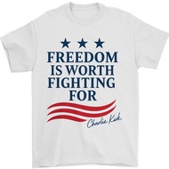 Freedom Charlie Kirk Shirt, China America Shirt Memorial Remembrance Charlie