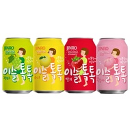 Jinro Toktok Carbonated Alcoholic Drink | Fruits Alcoholic | 4 Flavours | Grape | Peach | Yuzu | Str