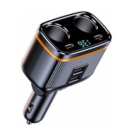 Tẩu Sạc Mới C27 PD45W Sạc Siêu Nhanh Trên Xe Ô Tô Bộ Sạc Tích Hợp Công Suất Cao 145W otofunmoclan