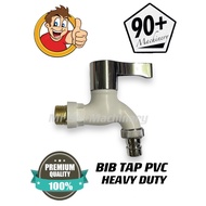 1/2" PVC BIB WATER TAP / KITCHEN & BATHROOM SINK FAUCET / KEPALA PAIP PLASTIK / KEPALA PAIP AIR TAHA