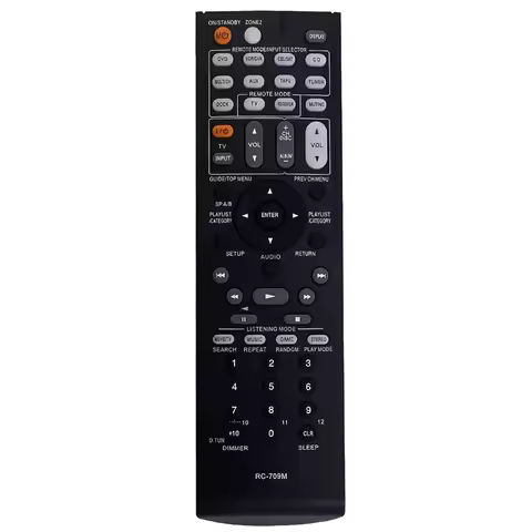 Compatible with Onkyo receiver TX-SR606 TX-SR607 RC-880M TS-XR606 SR507 TX-NR626 TX-NR636 remote con