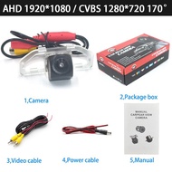 Honxun กล้องมองหลังรถยนต์มองหลัง Full HD สำหรับจอดรถสำรองข้อมูลย้อนหลังกล้อง AHD 1080P สำหรับ Toyota