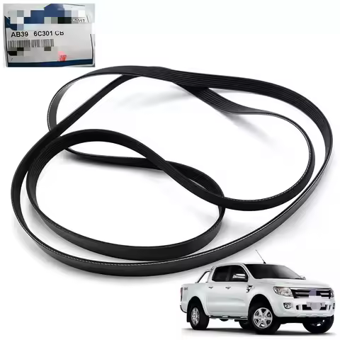 Introducing! High quality Serpentine Drive Belt For 2012 - 2018 Ford Ranger 3.2L T6 Pickup 2012 2018