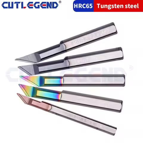 Carbide Boring Bar MWR MWL Miniature Internal Turing Tool Small Hole Bore Solid Lathe Cutter Coated 