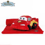 Zoobies毛絨玩具抱枕空調毛毯三合一抱枕靠墊被子兩用玩偶