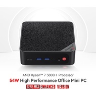 Beelink SER5 MAX Mini PC, AMD Ryzen 7 5800H (8C/16T,up to 4.4GHz), Mini Computer W11 Pro, 32GB DDR4/