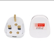 Standard 3 Pin Plug Head with Singapore