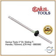 GENIUS TOOLS 1" Dr. SLIDING T - HANDLE 750mmL ( CR-Mo )