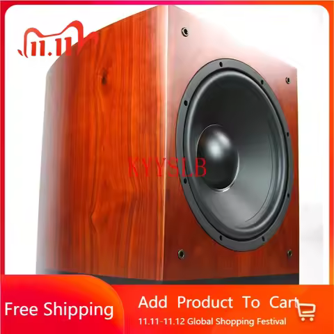 300W High-power 12-inch Subwoofer Speaker Active Bass Speaker Long-stroke HiFi Fever-grade Subwoofer