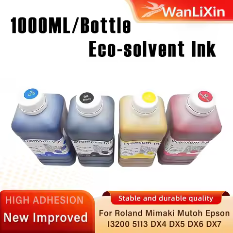 New Improved 1000ML/Bottle For Roland Mimaki Mutoh Epson LEC-330 XJ-740 XJ-640 XC-540 XF-640 Printer