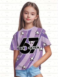 [Free Custom] Jersey For Kids 67 Six Seven Italian Brain Rot Math Joke Tops Y2k Game Saying Clothes 