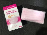 [香港現貨]匠心成人平面口罩(粉)