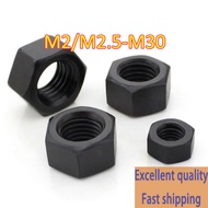 Grade 8 Hex Nut (Black) Hex Nut High Strength Nut M2/M2.5-M30