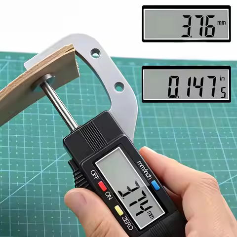 Digital Thickness Gauge Arched Frame Digital Display Thickness Gauge Vertical Stem Digital Caliper