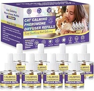 Cat Calming Diffuser Refill, 8 Pack Pheromones for Cats Multicat Diffuser Plug in Refill Pheromone t